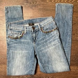 Vintage True Religion Studded Denim Jeans
